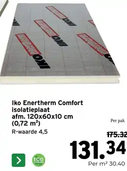 GAMMA Iko Enertherm Comfort isolatieplaat aanbieding