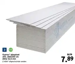 GAMMA Gyproc gipsplaat aanbieding