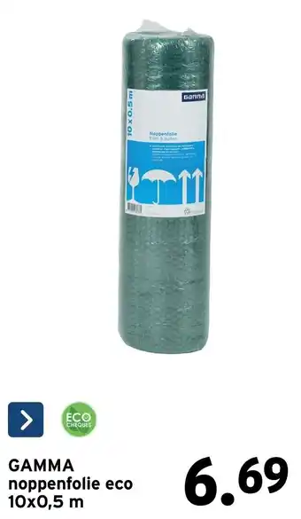 Gamma noppenfolie eco