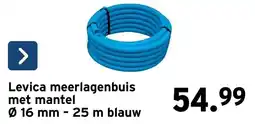 GAMMA Levica meerlagenbuis met mantel aanbieding