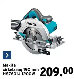 GAMMA Makita cirkelzaag aanbieding