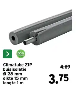 GAMMA Climatube zip buisisolatie aanbieding