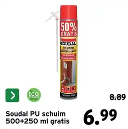 GAMMA Soudal PU schuim aanbieding