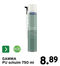 GAMMA Gamma pu schuim aanbieding