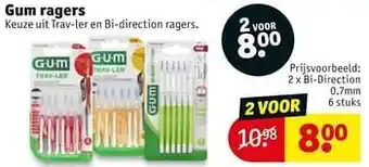 Kruidvat gum ragers Bi-direction aanbieding