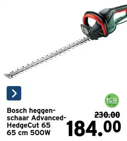GAMMA bosch heggen-schaar advanced-hedgecut 65 aanbieding