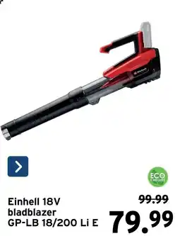 GAMMA Einhell 18v bladblazer aanbieding