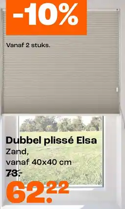 Kwantum Dubbel plissé Elsa aanbieding