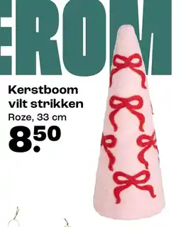 Kwantum Kerstboom vilt strikken aanbieding