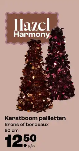 Kwantum Kerstboom pailletten aanbieding