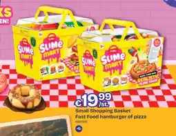 Dreamland Small Shopping Basket Fast Food hamburger of pizza aanbieding