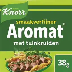 Albert Heijn Knorr Aromat met tuinkruiden navulzakje aanbieding