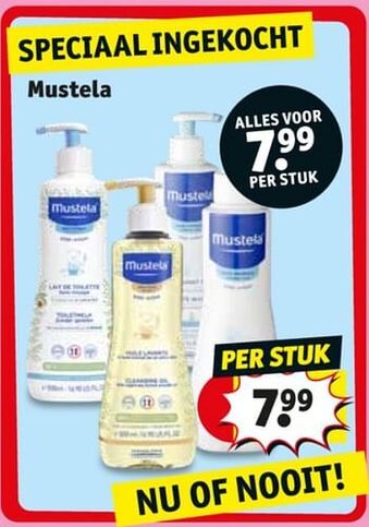 Kruidvat Mustela aanbieding