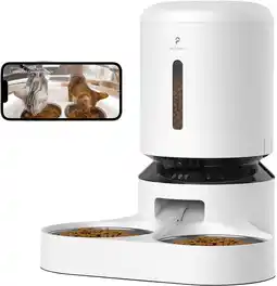 Coolblue Petlibro Automatische Voerbak met Camera dual PLAF203 Wit aanbieding