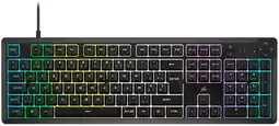 Coolblue Corsair K55 Core RGB Gaming Toetsenbord Azerty aanbieding