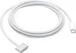 Coolblue Apple Câble USB-C vers MagSafe 3 (2 m) Argent aanbieding
