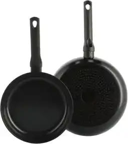 Coolblue BK Enjoy Set de Poêles à Frire 24 + 28cm Noir aanbieding