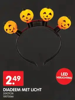 Yess Diadeem met licht aanbieding
