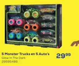 Supra Bazar 5 Monster Trucks en 5 Auto's aanbieding