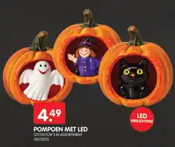 Yess Pompoen met led aanbieding