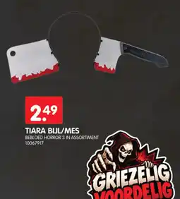 Yess Tiara bijl/mes aanbieding