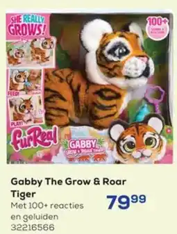 Supra Bazar Gabby the grow & roar tiger aanbieding