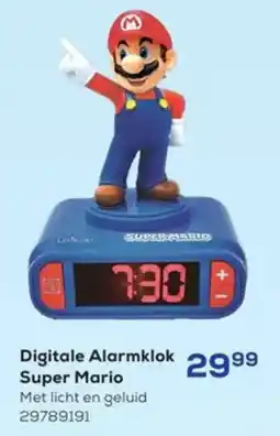 Supra Bazar Digitale Alarmklok Super Mario aanbieding