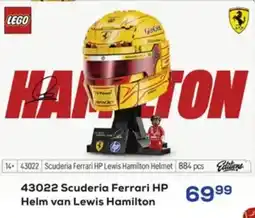 Supra Bazar Scuderia ferrari hp helm van lewis hamilton aanbieding