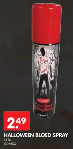 Yess Halloween bloed spray aanbieding