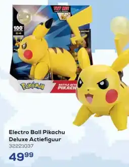 Supra Bazar Electro Ball Pikachu Deluxe Actiefiguur aanbieding