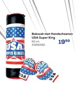 Supra Bazar Bokszak met Handschoenen USA Super King aanbieding