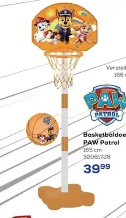 Supra Bazar Basketbaldoek PAW Patrol aanbieding