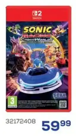 Supra Bazar sonic racing cross world aanbieding