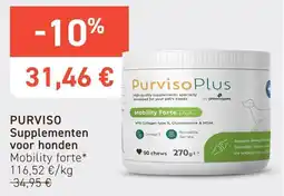 Tom&Co Purviso Plus Mobility Forte Dog aanbieding