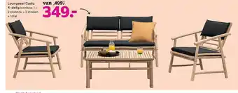 Leen Bakker Loungeset Cadiz aanbieding