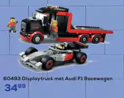 Supra Bazar Displaytruck met Audi F1 Racewagen aanbieding