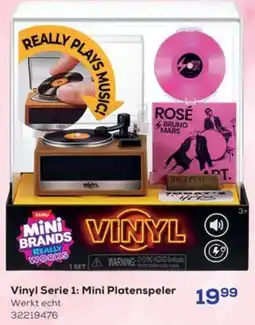 Supra Bazar Vinyl Serie 1: Mini Platenspeler aanbieding