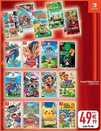 Cora Super mario bros aanbieding