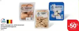 Carrefour Market Witte champignons, oesterzwammen of kastanje champignons aanbieding