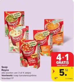 Carrefour Market Soep Royco aanbieding