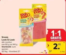 Carrefour Market Snoep Look-O-Look aanbieding