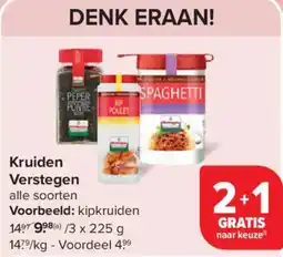 Carrefour Market Kruiden Verstegen aanbieding