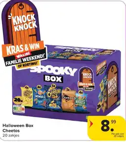 Carrefour Market Halloween Box Cheetos aanbieding