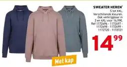 Trafic Sweater heren aanbieding