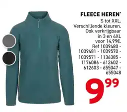 Trafic Fleece heren aanbieding
