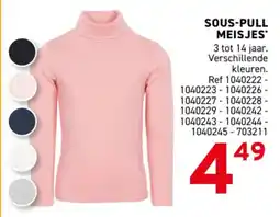 Trafic Sous-pull meisjes aanbieding