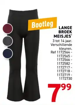 Trafic Bootleg lange broek meisjes aanbieding