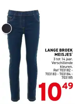 Trafic Lange broek meisjes aanbieding