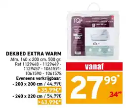 Trafic Dekbed extra warm aanbieding