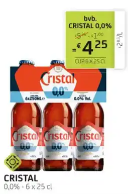 BelBev Cristal aanbieding